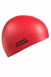 Шапочка для плавания Mad Wave Intensive Big red M0531 12 2 05W