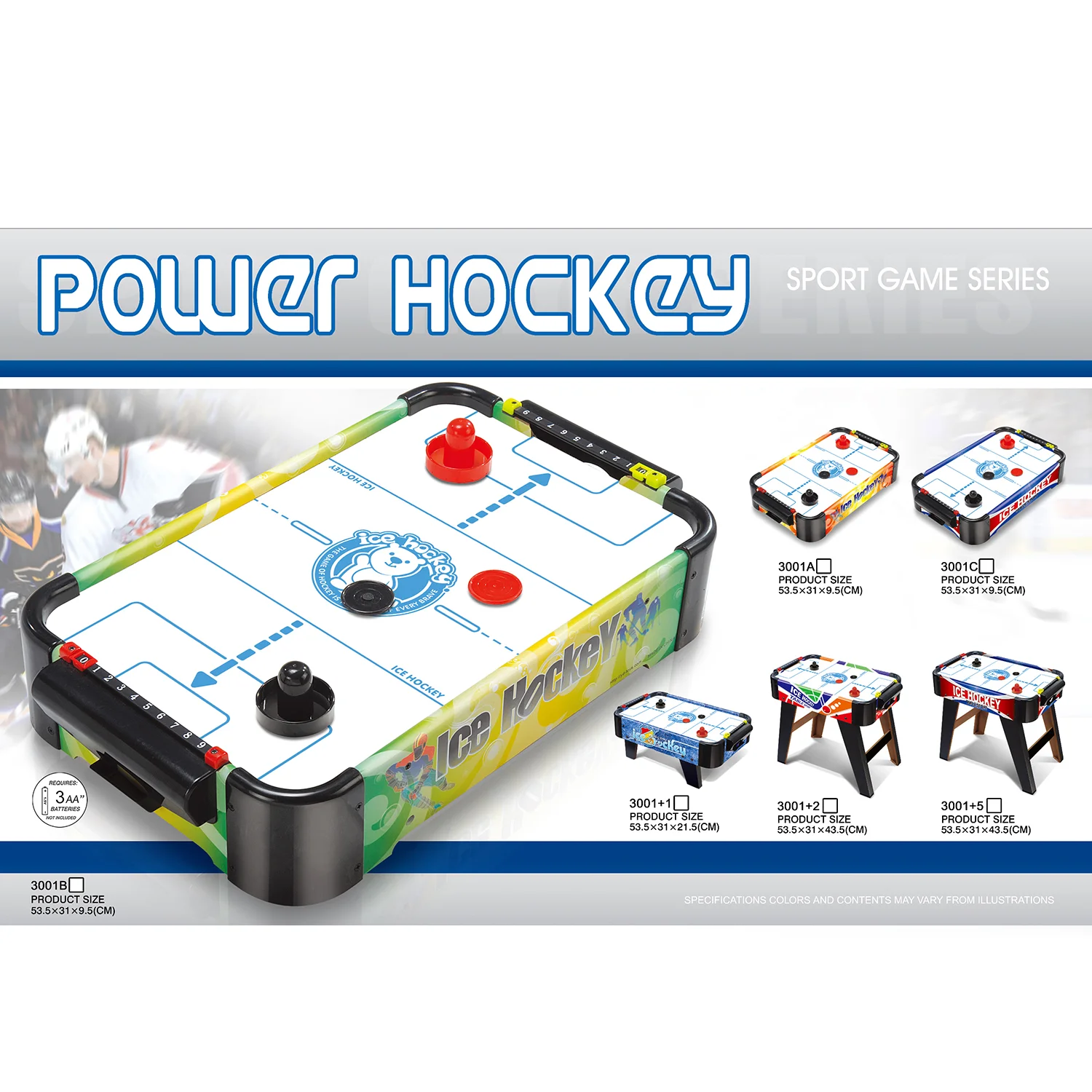 Реальное фото Игровой стол - аэрохоккей DFC SB-AT-3003 от магазина Спортев