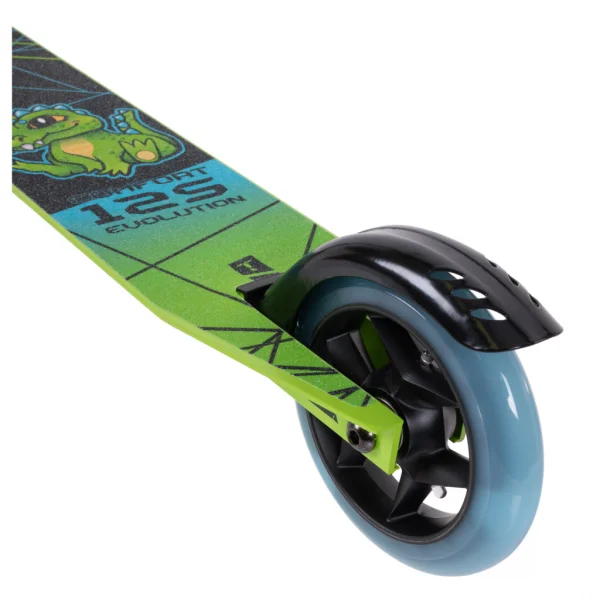 Самокат TechTeam Comfort 125 Evolution (2024) зеленый Реальное фото Самокат TechTeam Comfort 125 Evolution (2024) зеленый от магазина Спортев
