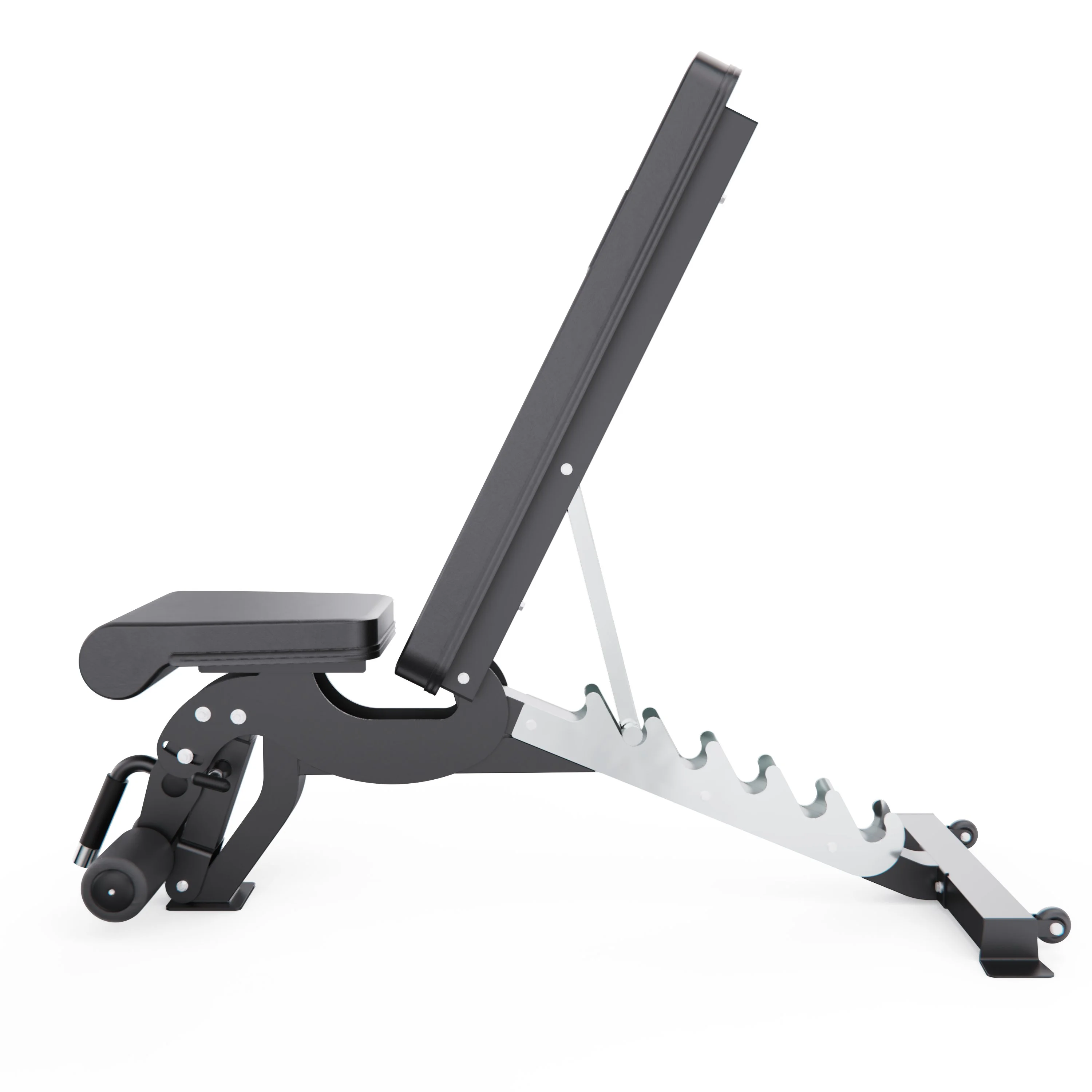 Реальное фото Скамья силовая универсальная Steelver SV0898 от магазина Спортев