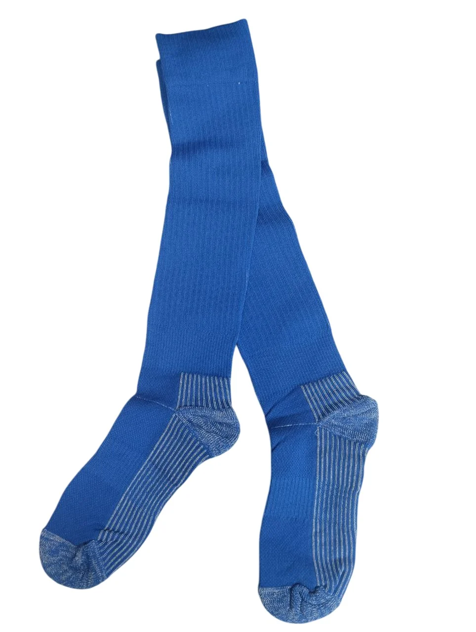 Реальное фото Гетры C392 взрослые синие от магазина Спортев