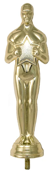 Реальное фото Фигура C001/G Оскар (H-17 см) от магазина Спортев