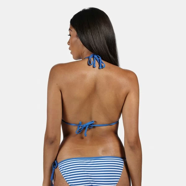 Реальное фото Топ купальный Aceana String Top (Цвет V0S, Синий/белый) RWM010 от магазина СпортЕВ