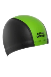 Шапочка для плавания Mad Wave Duotone Lycra лайм M0527 02 0 32W