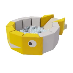 Сухой бассейн Romana «Кит» (pastel), 300 шариков (Grey mix) ДМФ-МК-16.18.00 (pastel)