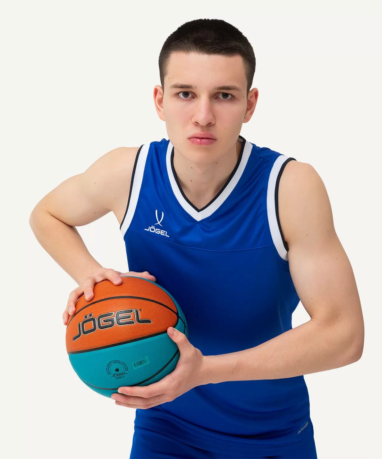 Реальное фото Мяч баскетбольный Jogel Training ECOBALL 2.0 Replica размер №7 2771 от магазина Спортев