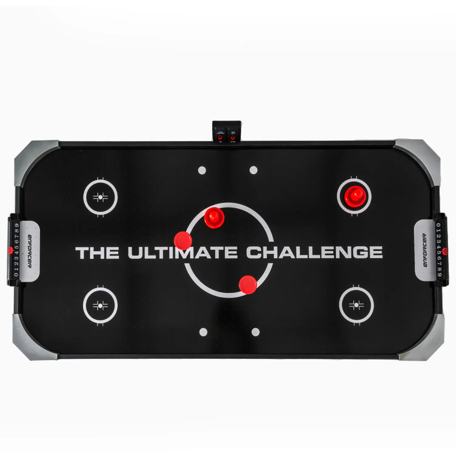 Реальное фото Игровой стол - аэрохоккей DFC ENFORCER 48" AT-125 от магазина Спортев