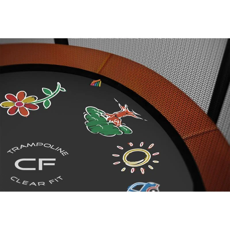 Реальное фото Каркасный батут Clear Fit FamilyHop 12Ft от магазина Спортев