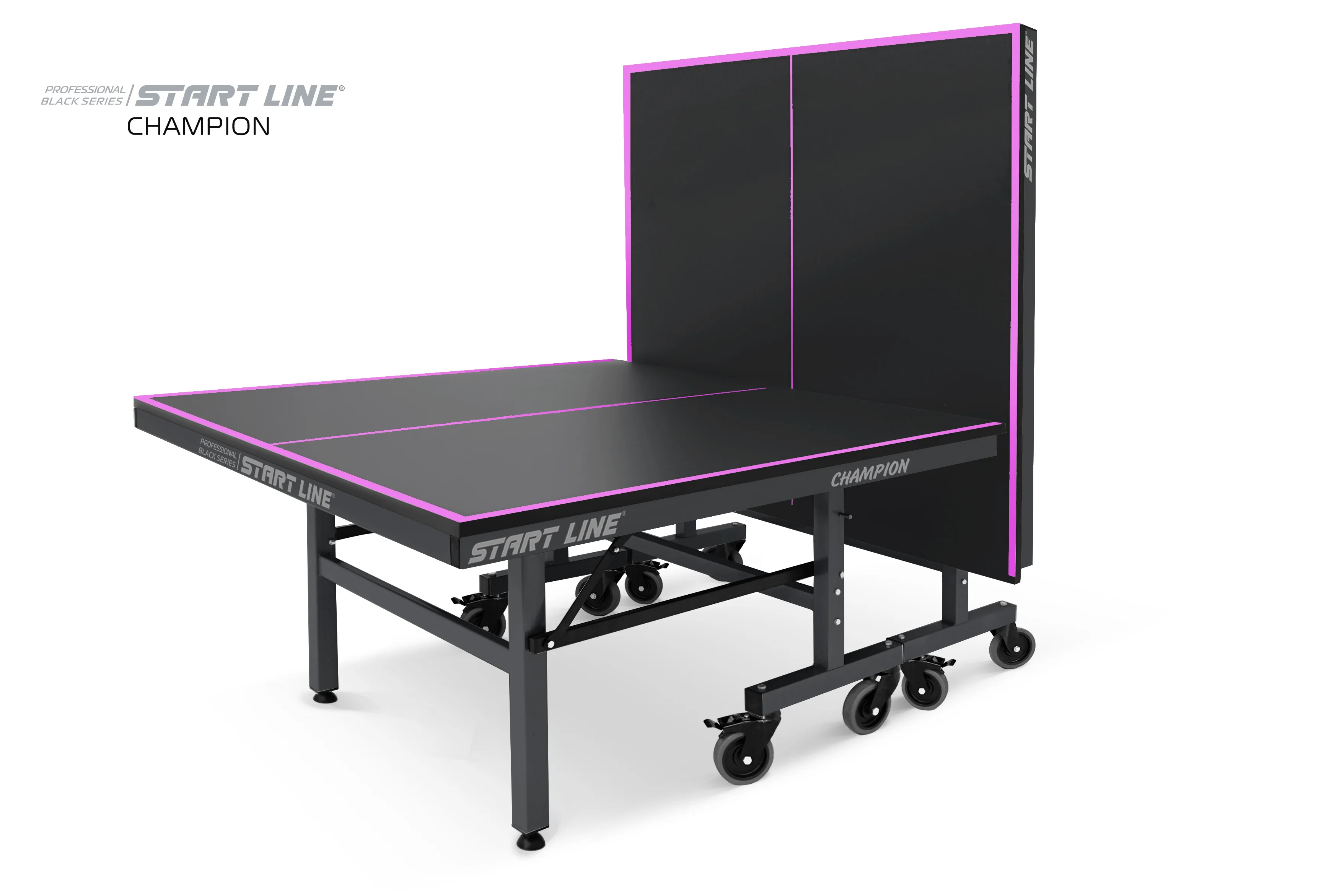 Реальное фото Стол теннисный Champion Black от магазина Спортев