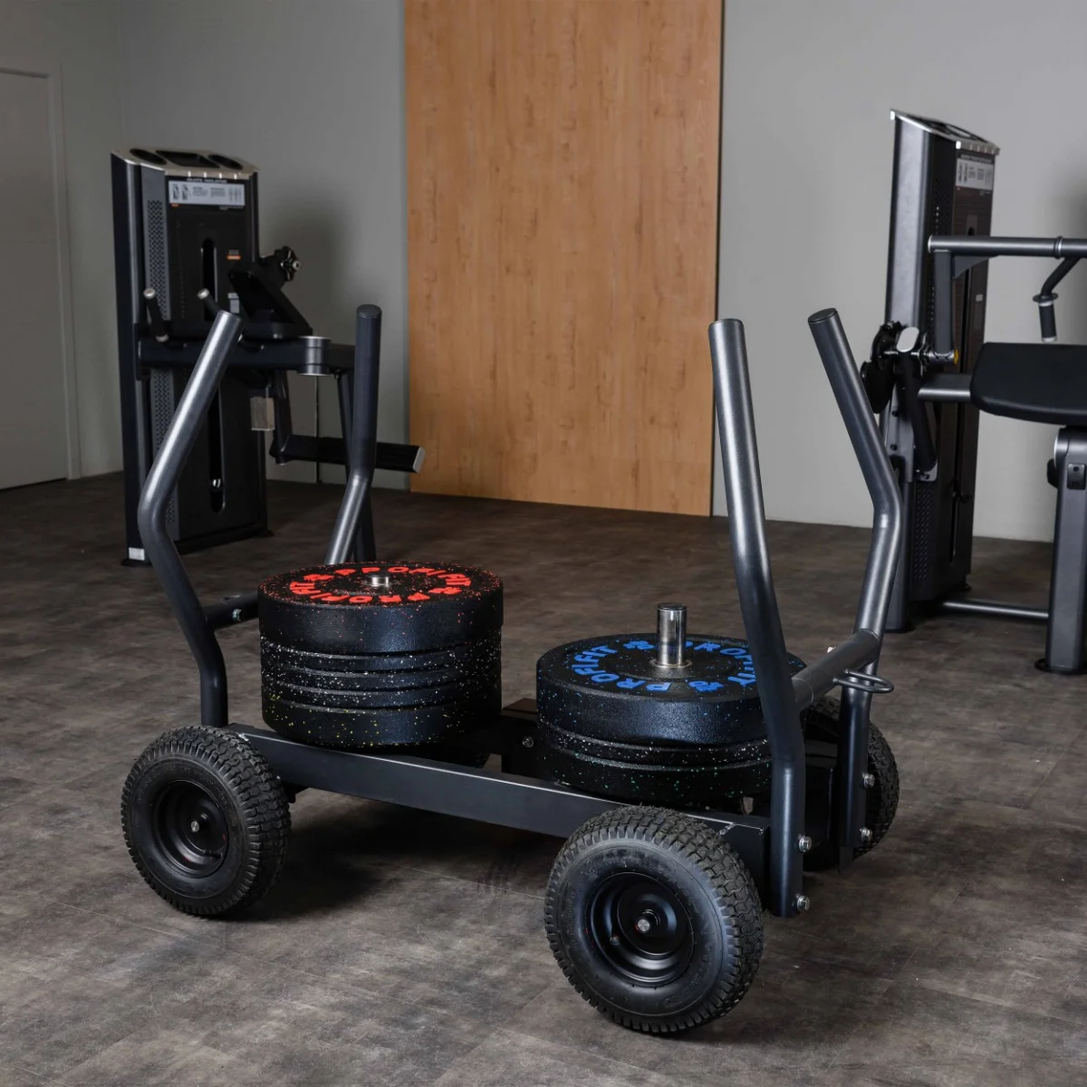 Реальное фото Сани-тележка для функционального тренинга (Тренажер Tank) TANGEN от магазина Спортев