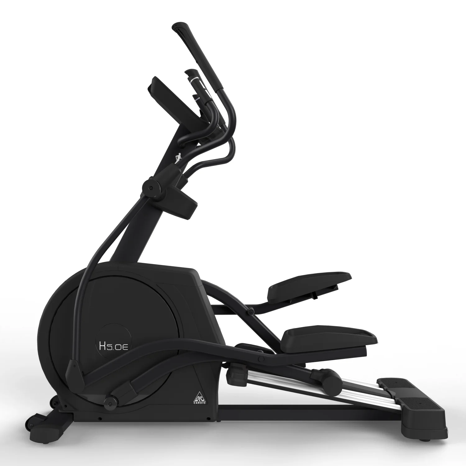 Реальное фото Эллиптический тренажер DFC E4500P магн.эл.привод от магазина Спортев