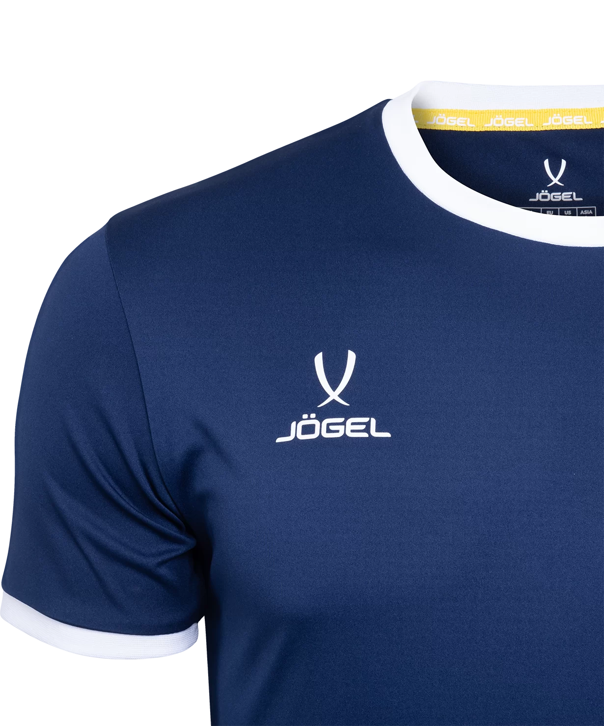 Реальное фото Футболка футбольная CAMP Origin, темно-синий/белый, детский Jögel от магазина Спортев