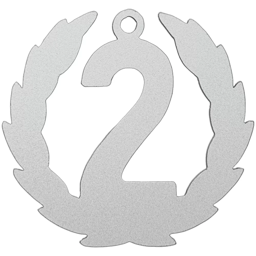 Реальное фото Медаль MZP 903-55/SM 2 место (D-55мм, s-2 мм) от магазина СпортЕВ