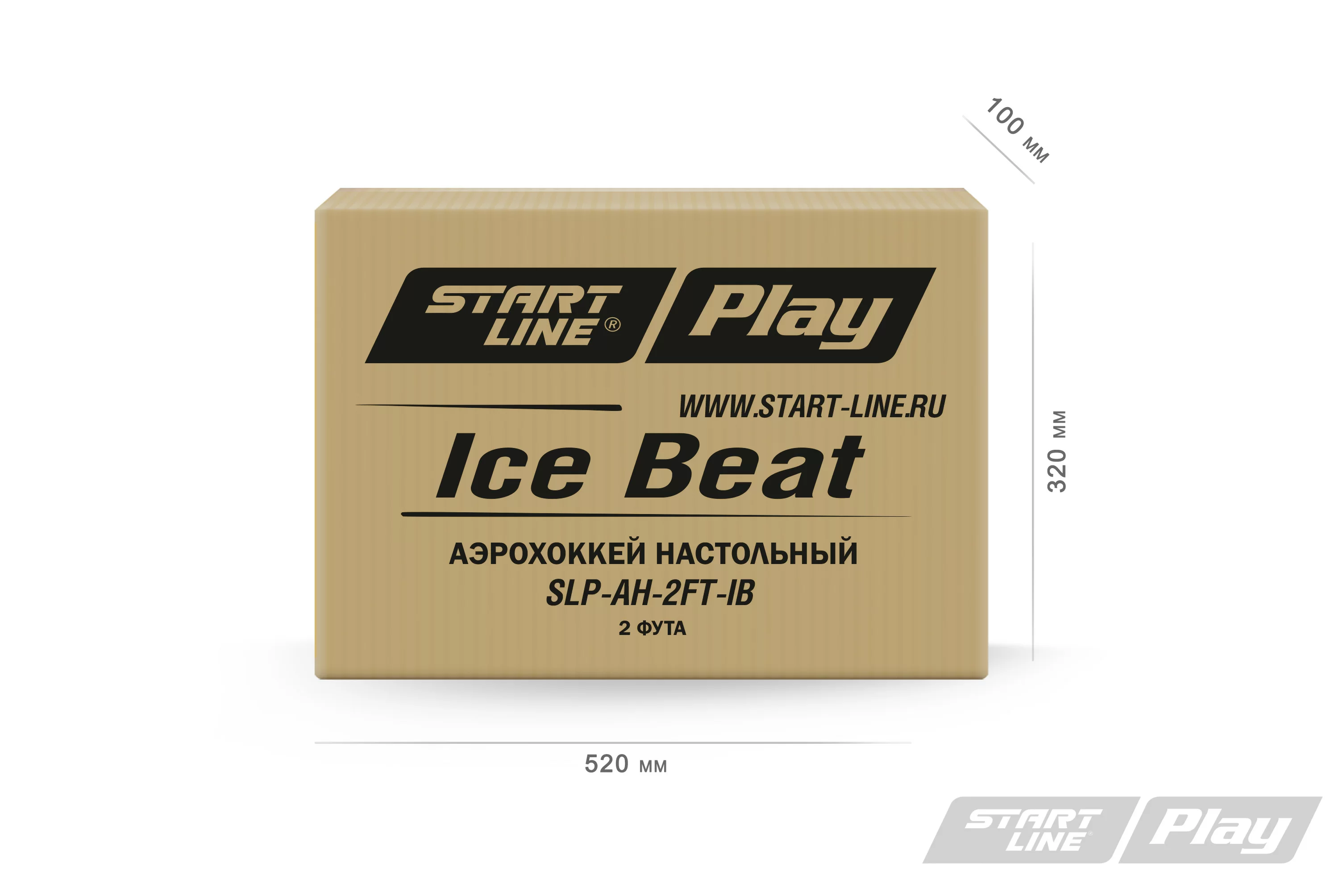 Реальное фото Настольный аэрохоккей ICE BEAT от магазина СпортЕВ
