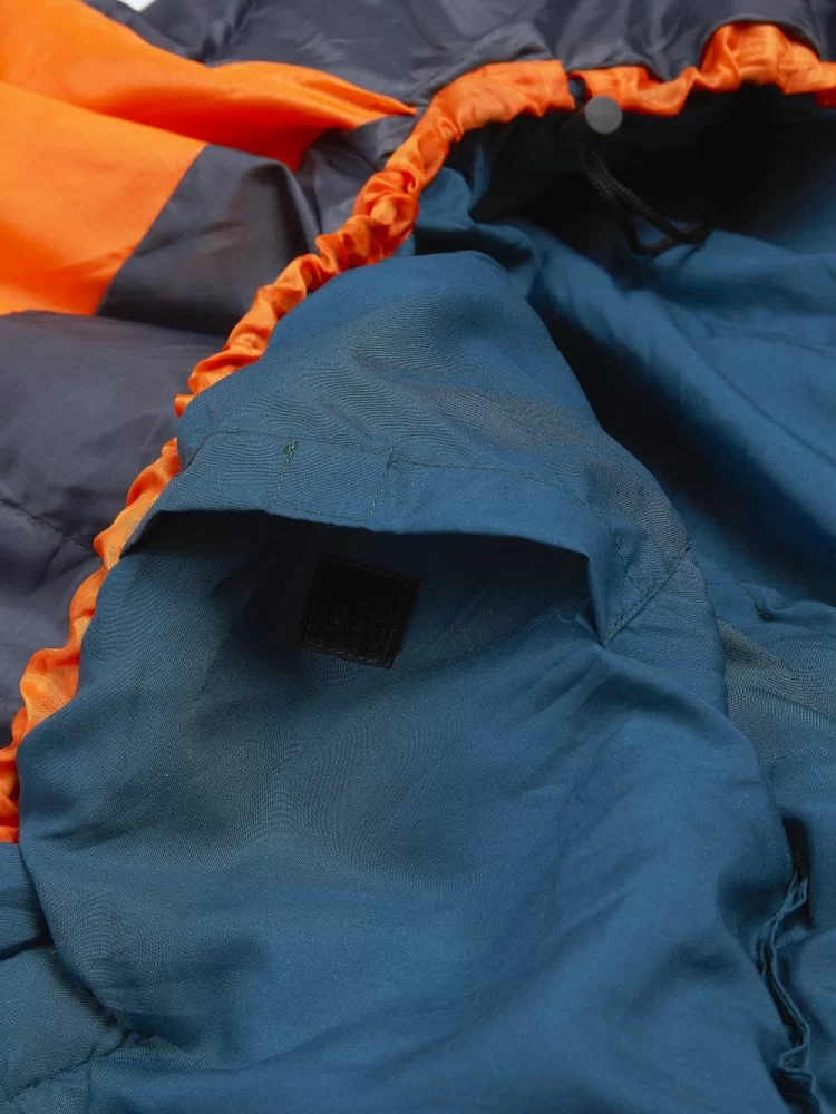 Реальное фото Спальный мешок туристический, 150 г/м2, 5 С, A2-18N от магазина СпортЕВ
