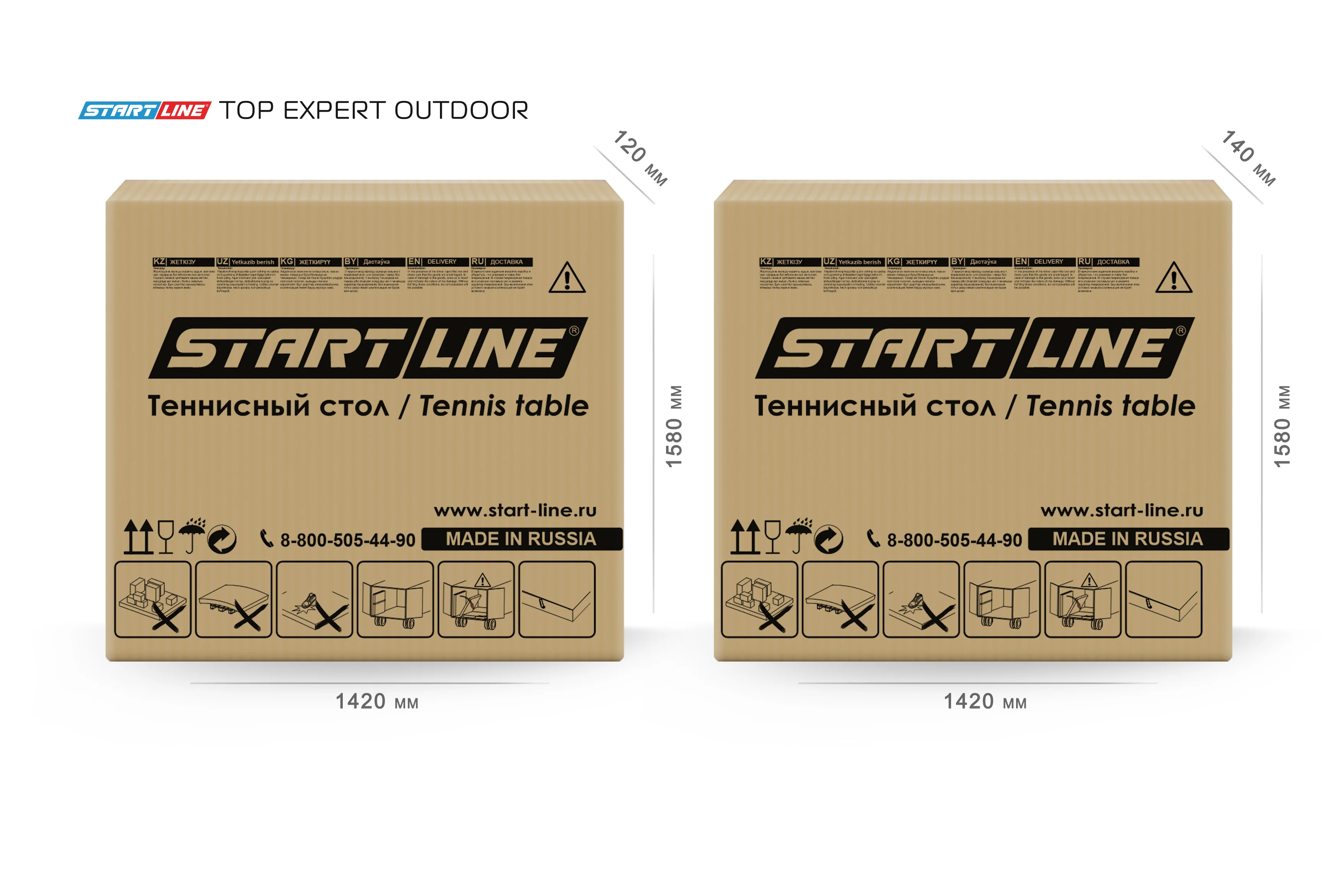 Реальное фото Стол теннисный Top Expert 6 Всепогодный Black от магазина Спортев