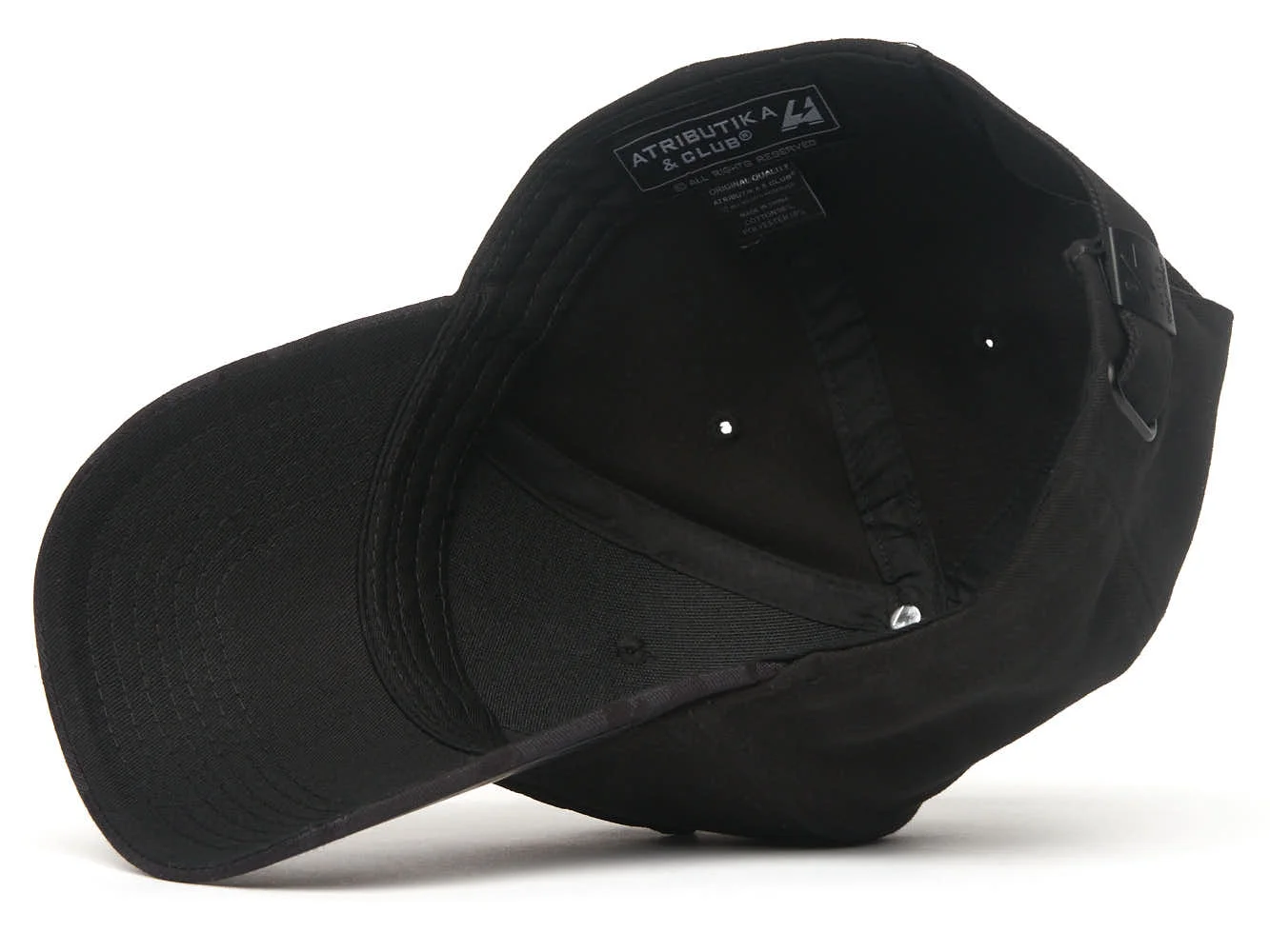 Реальное фото Бейсболка №11 черная р.55-58 20693 от магазина Спортев