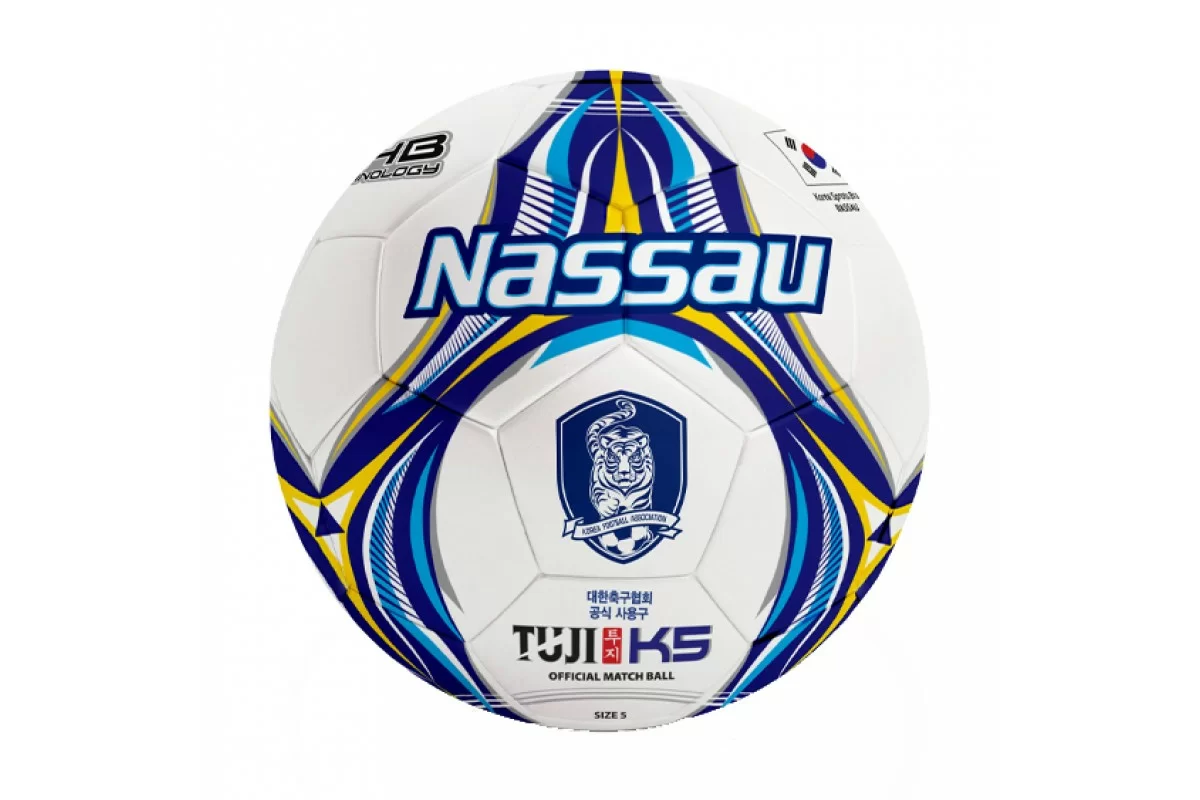 Реальное фото Мяч футбольный Nassau TUJI K5 №5 FIFA Quality Pro&KFA SSTTJ-5 от магазина СпортЕВ