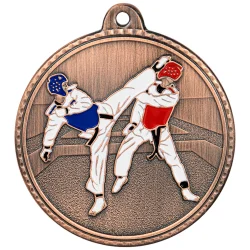 Медаль MZ 187-50/B тхэквондо (D-50мм, s-2мм)