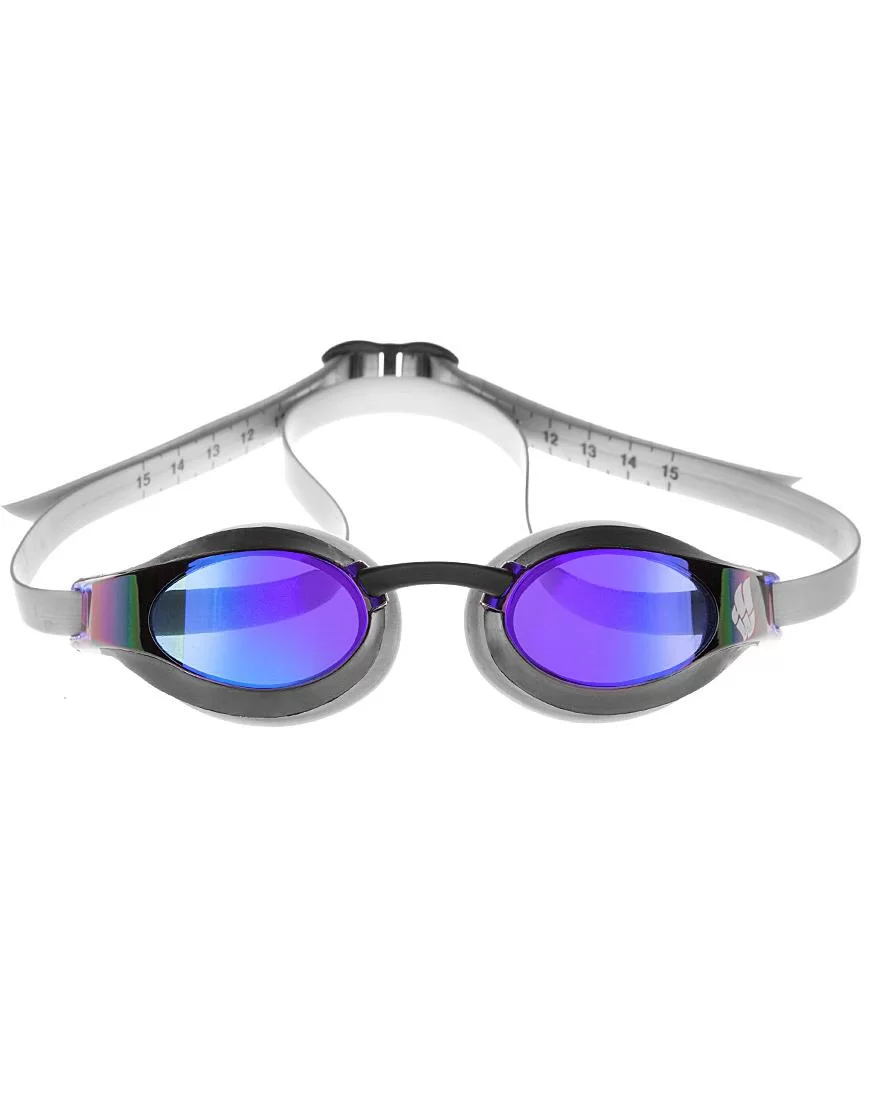 Реальное фото Очки для плавания Mad Wave X-Look Rainbow violet M0454 06 0 09W от магазина СпортЕВ