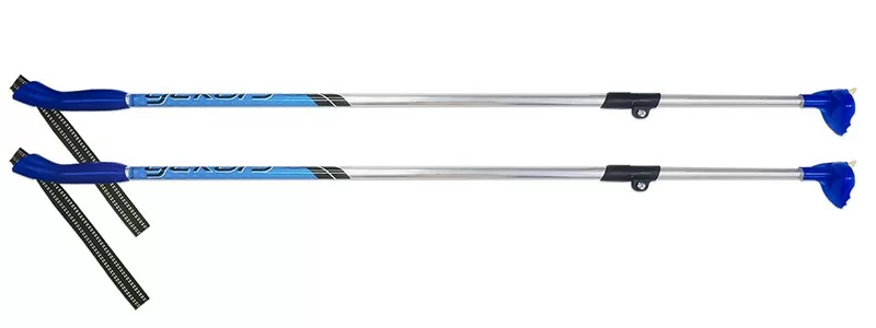 Реальное фото Палки лыжные развижные Gekars 100-130см от магазина СпортЕВ