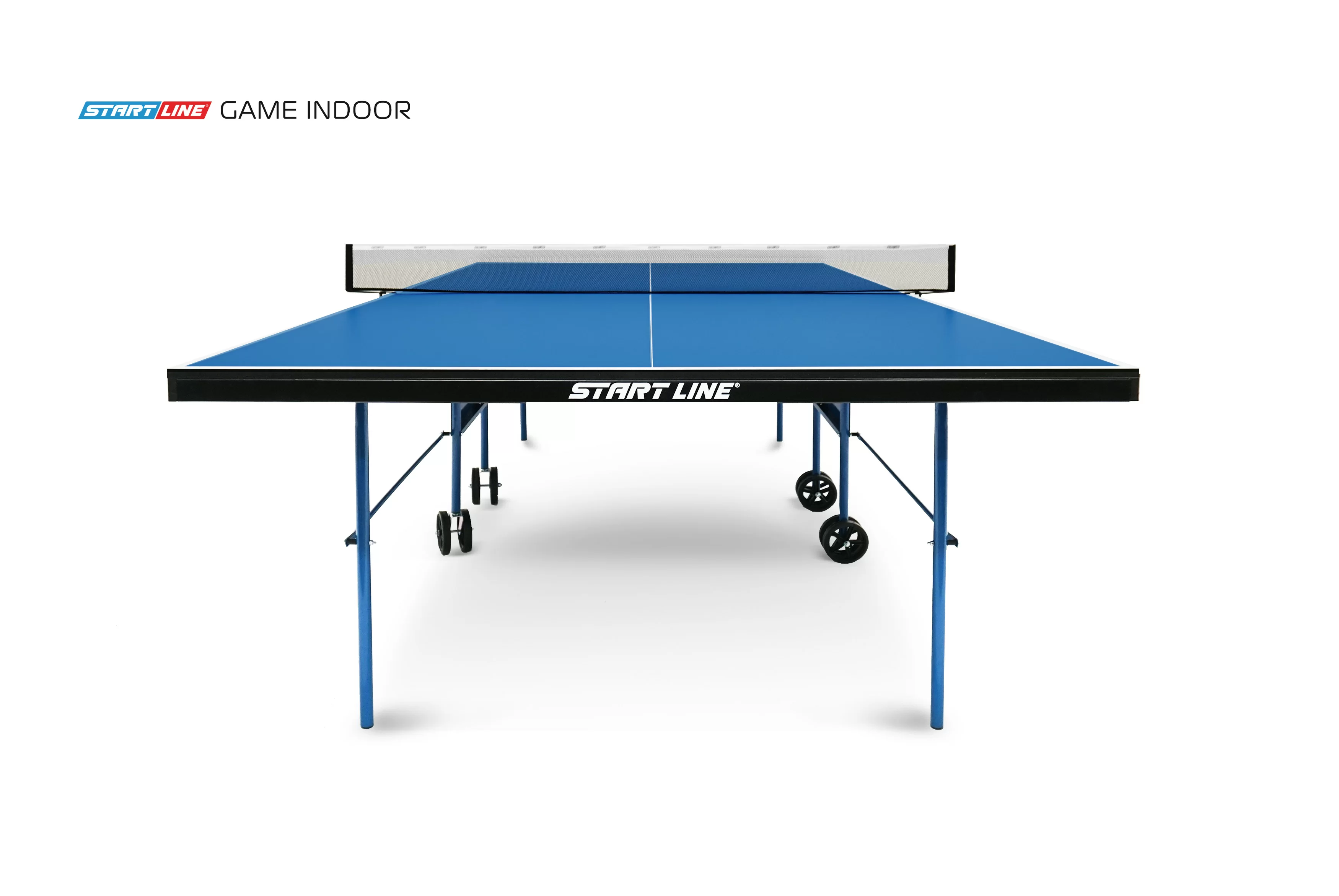 Реальное фото Теннисный стол Start Line Game Indoor blue 6031 от магазина СпортЕВ