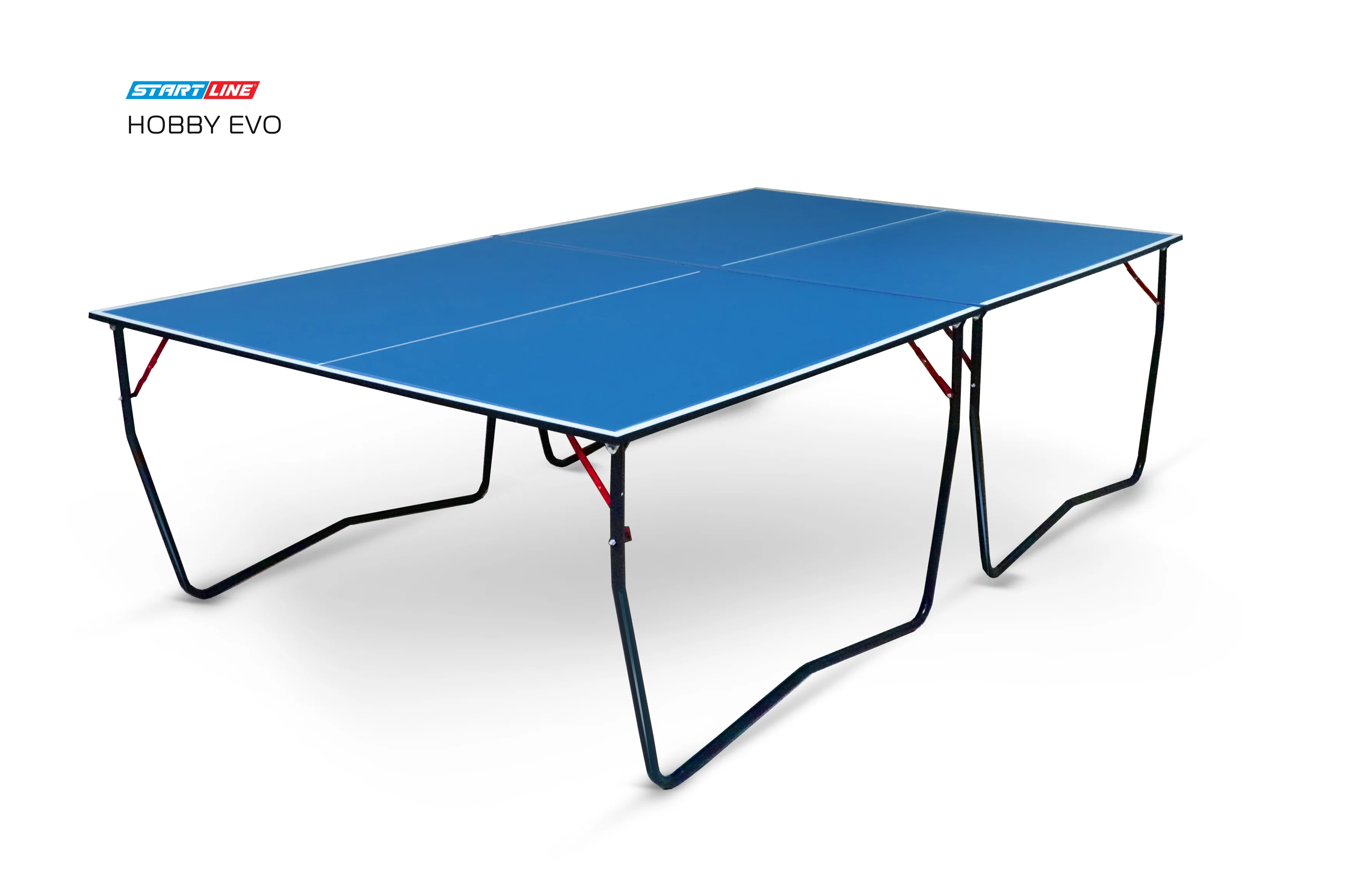 Стол теннисный Hobby EVO Синий Реальное фото Стол теннисный Hobby EVO Синий от магазина Спортев