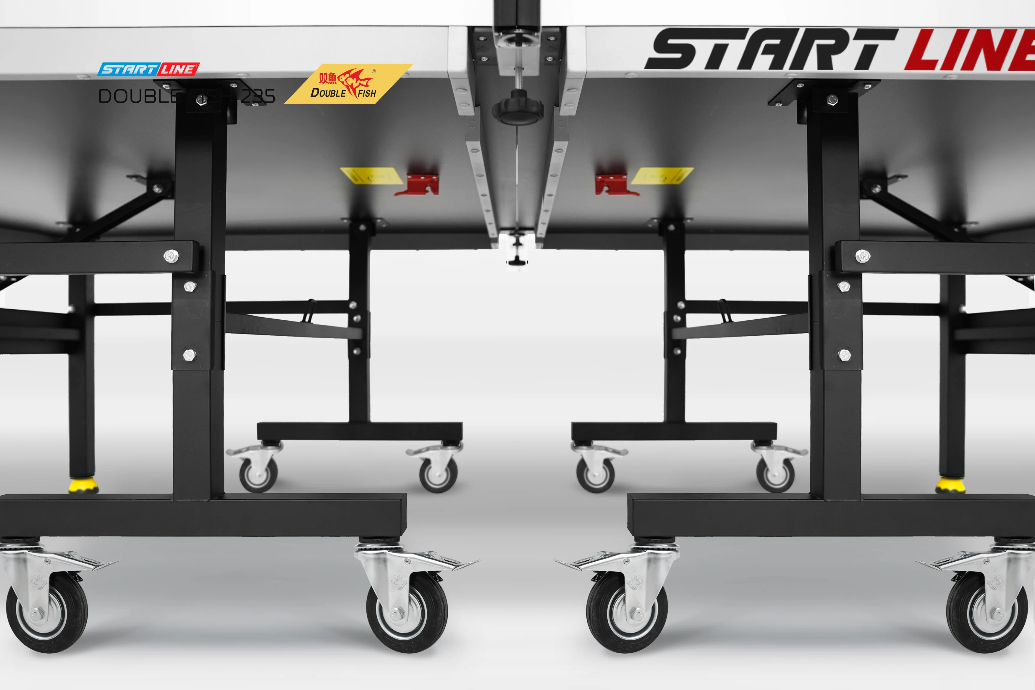 Реальное фото Стол теннисный Double Fish 235 черный от магазина Спортев