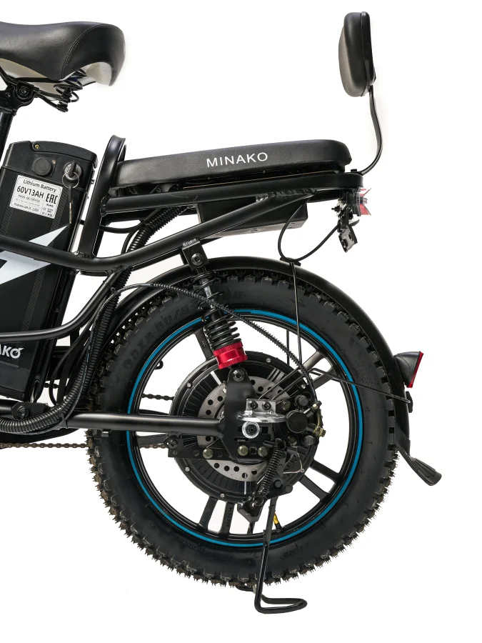 Реальное фото Электровелосипед Minako V8 PRO 60v 13ah от магазина Спортев