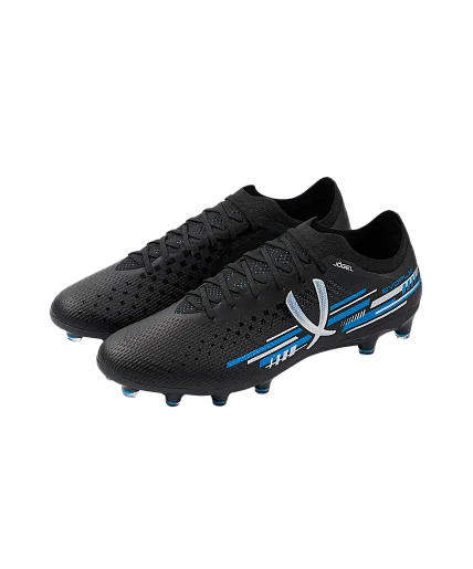 Бутсы Jogel Evofly FG Pro черный/голубой 4191 Реальное фото Бутсы Jogel Evofly FG Pro черный/голубой 4191 от магазина Спортев
