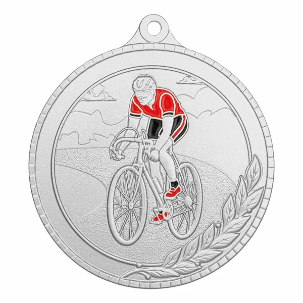 Реальное фото Медаль MZP 591-55/S велоспорт (D-55мм, s-2 мм) от магазина Спортев