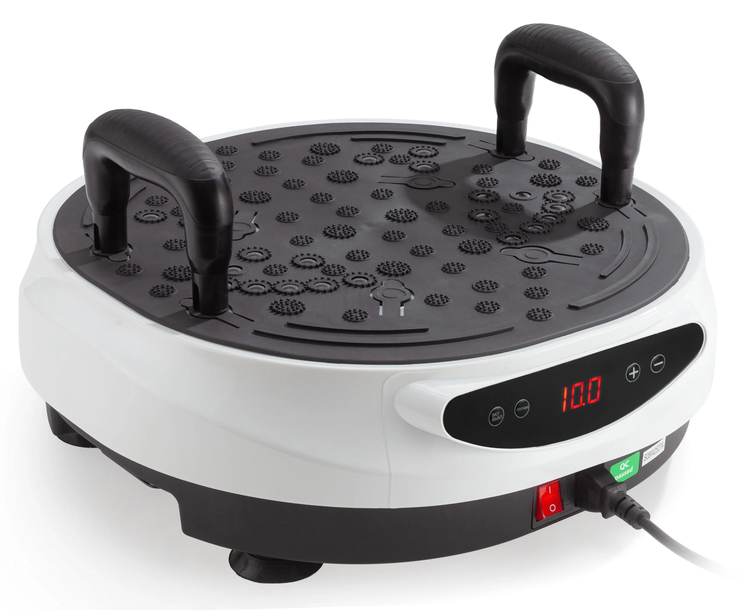 Реальное фото Виброплатформа VictoryFit VF-M360 (белая) от магазина Спортев