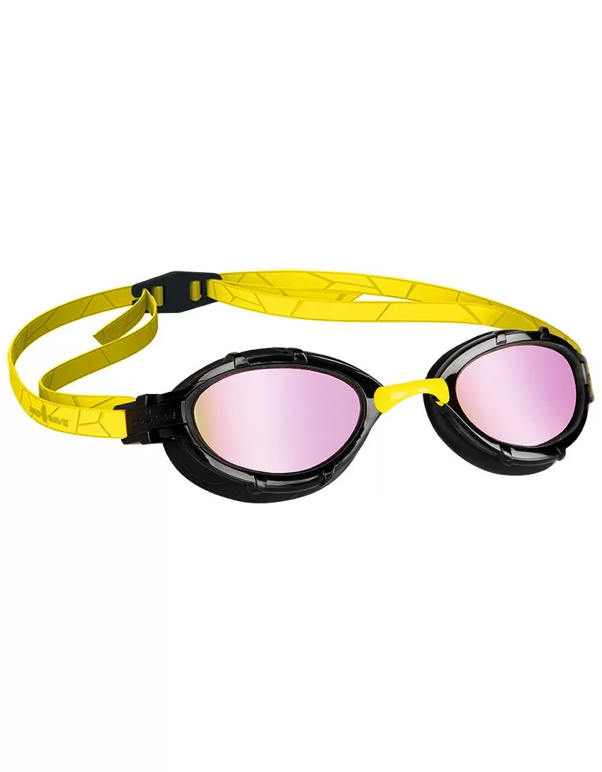 Очки для плавания Mad Wave Triathlon Rainbow желтый M0427 06 0 06W Реальное фото Очки для плавания Mad Wave Triathlon Rainbow желтый M0427 06 0 06W от магазина Спортев
