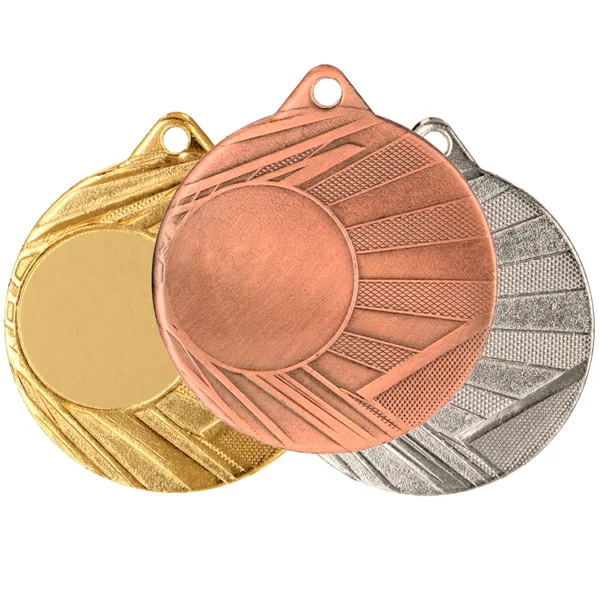 Реальное фото Комплект медалей MMC 006 (D-40мм, s-2мм) (G/S/B) от магазина СпортЕВ