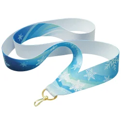 Лента для медали Снежинка (1-сторонняя, 25 мм)