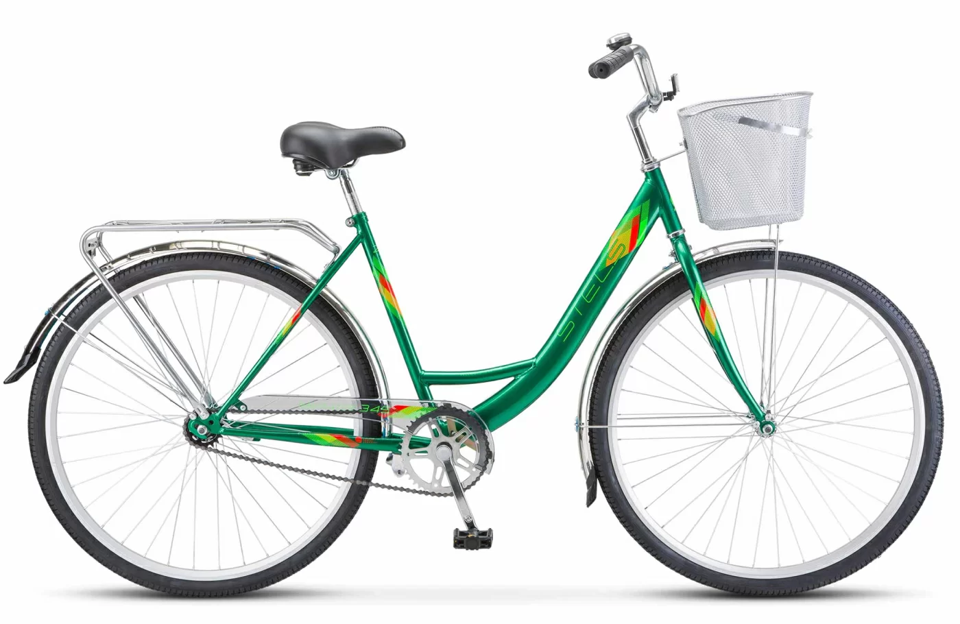 Реальное фото Велосипед Stels Navigator-345 28" С зеленый Z010 от магазина СпортЕВ