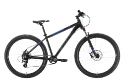 Велосипед Stark Hunter 27.5 3 HD (2022) черный/голубой