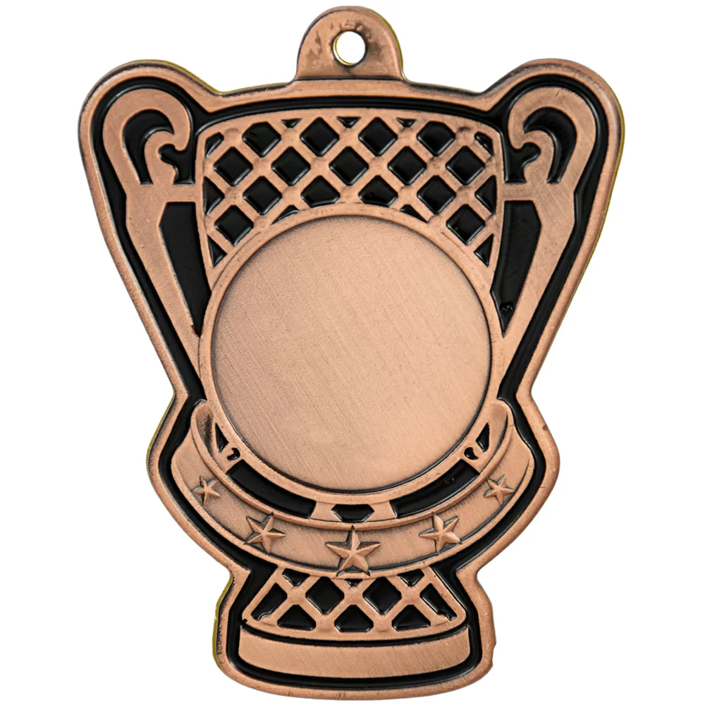 Реальное фото Медаль MZ 58-65/В (50x65мм, D-25мм) от магазина СпортЕВ