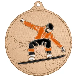 Медаль MZP 630-55/B сноуборд (D-55мм, s-2 мм)