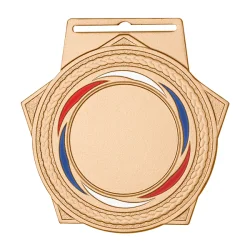 Медаль MZP 505-50/BM (50х50мм, D-25мм,  s-2 мм)