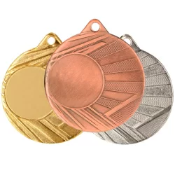 Медаль MMC 006 в комплекте (G/S/B) (D-40мм, s-2мм)