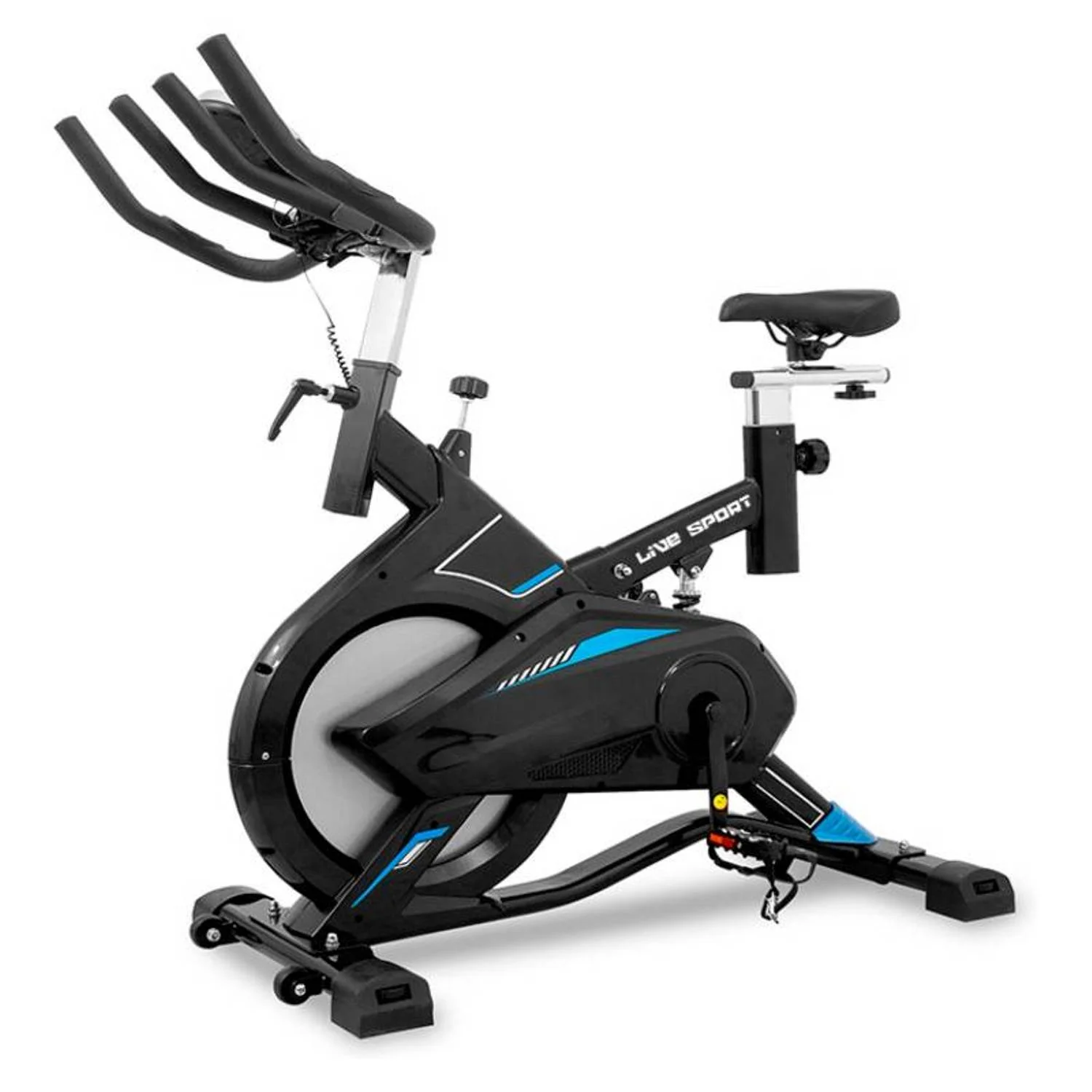 Реальное фото Велотренажер (спин-байк) DFC YB9800 от магазина Спортев