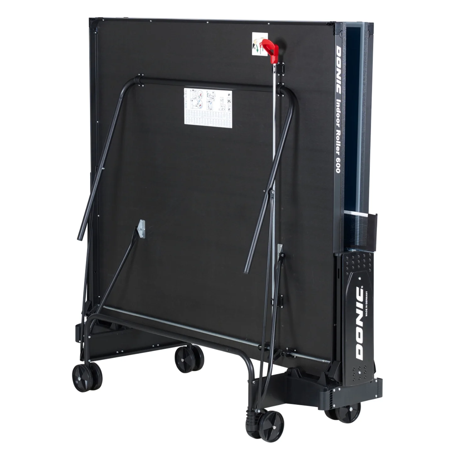 Реальное фото Теннисный стол DONIC INDOOR ROLLER 600 BLUE 230286-B от магазина Спортев