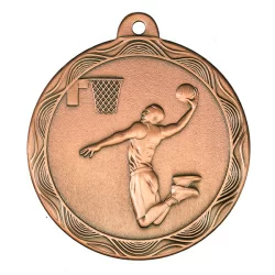 Медаль MZ 63-50/В баскетбол (D-50 мм, s-2,5 мм)