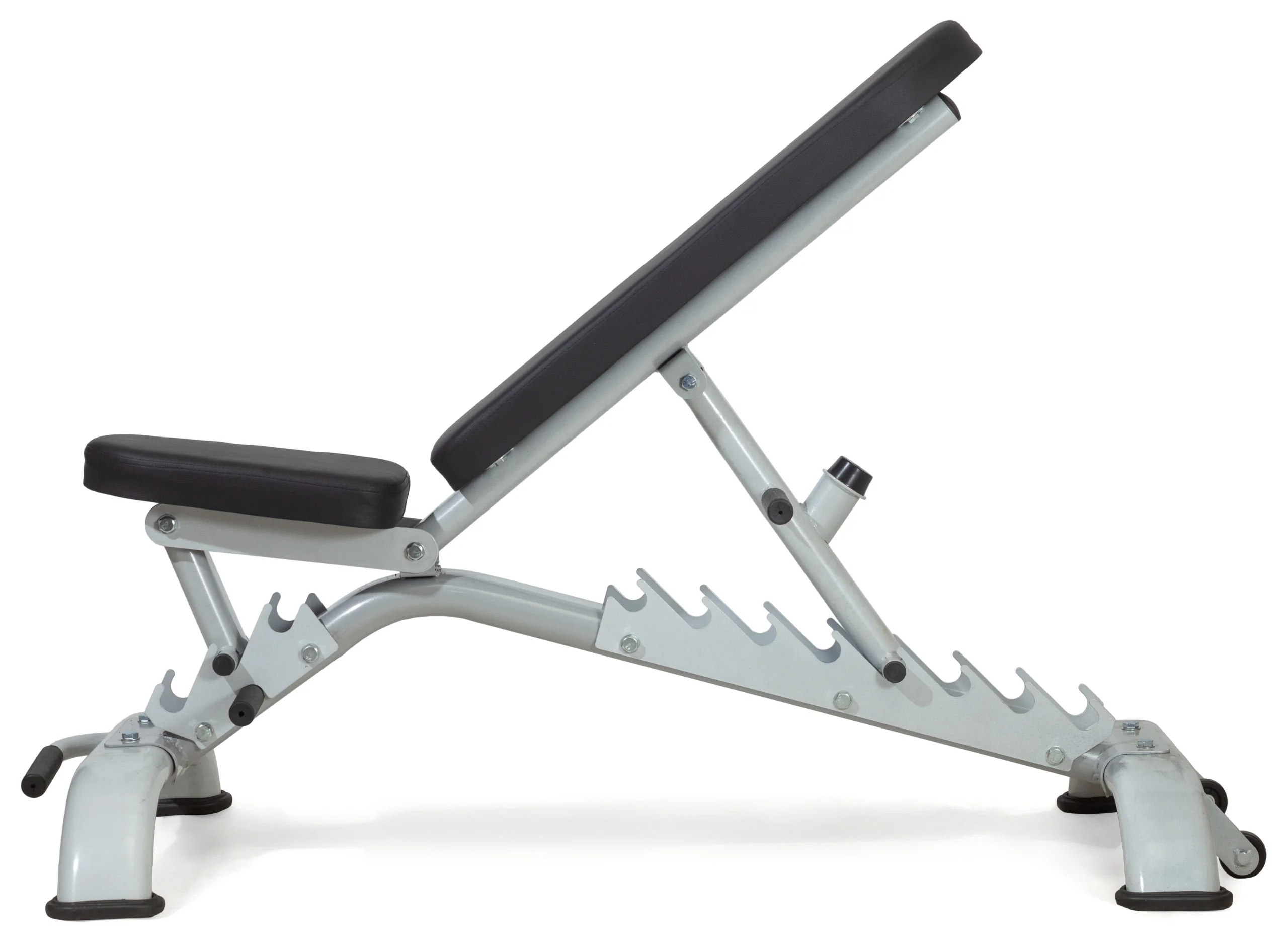 Реальное фото Скамья профессиональная зубчатая VictoryFit VF-A5009 от магазина Спортев