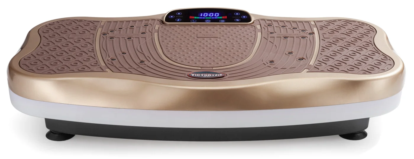 Реальное фото Виброплатформа VictoryFit VF-M620 (золото) от магазина Спортев