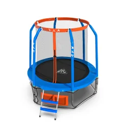Батут DFC JUMP BASKET 6ft внутр.сетка, лестница (183cм) 6FT-JBSK-B