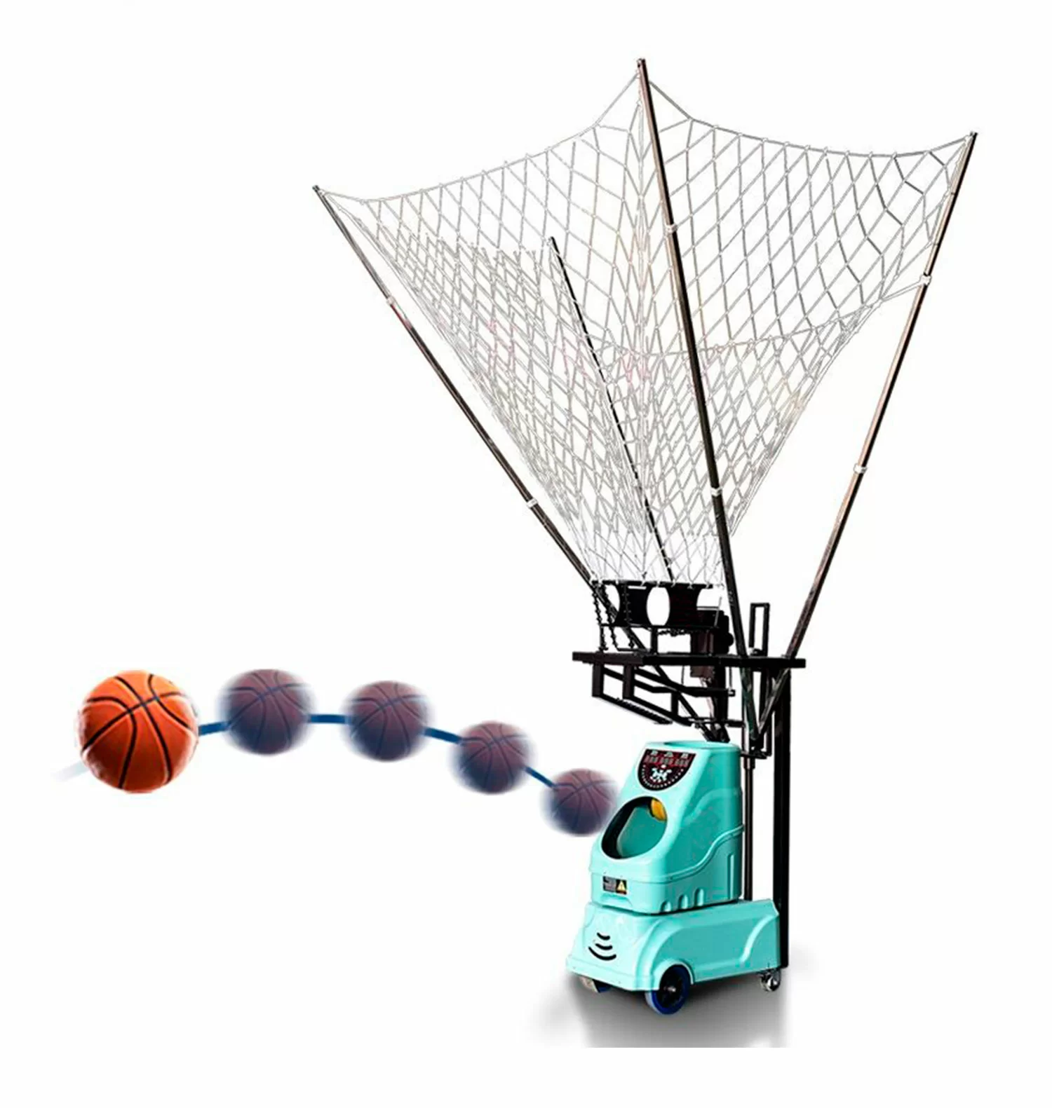 Реальное фото Робот баскетбольный для подачи мячей DFC RB300 от магазина СпортЕВ