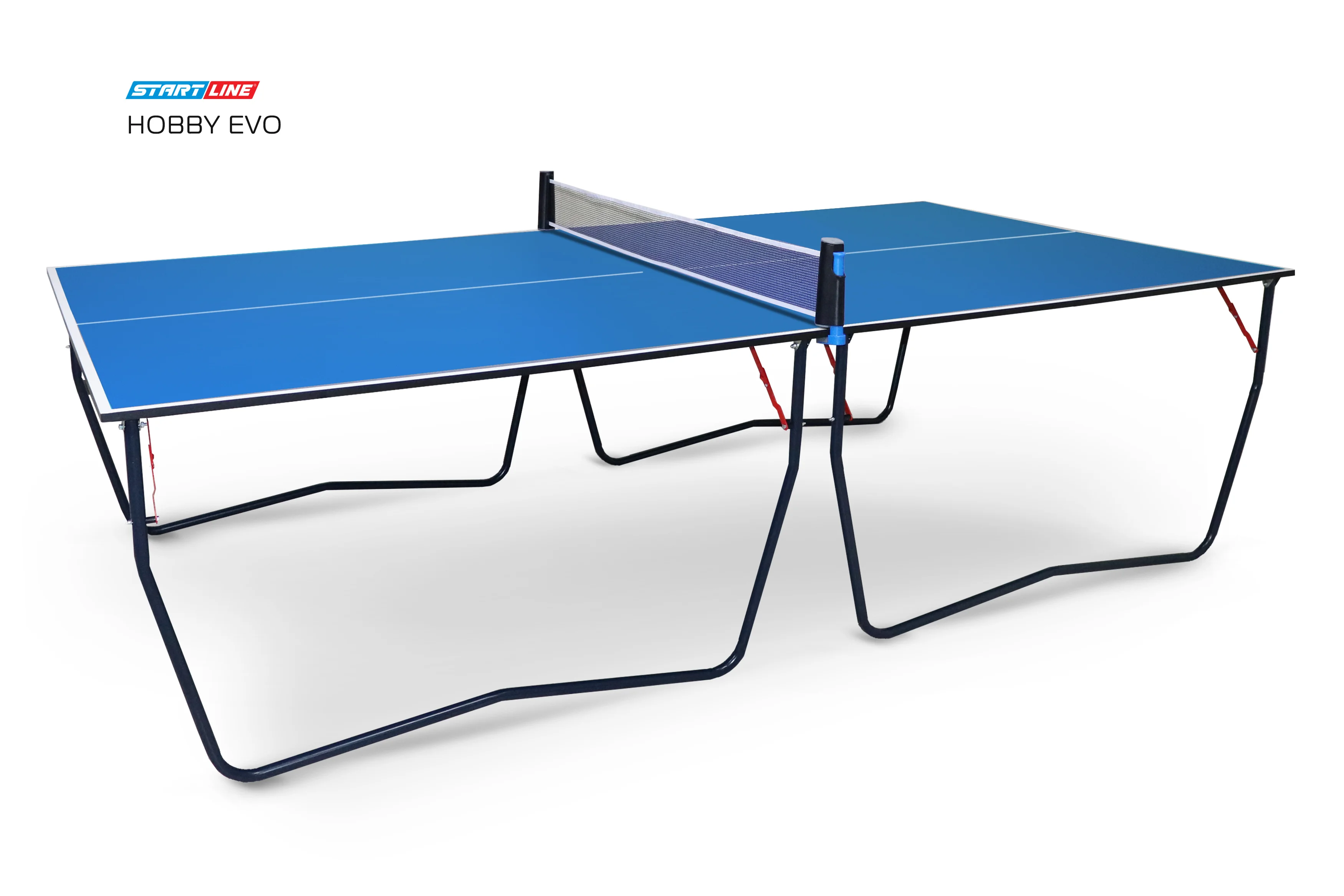 Стол теннисный Hobby EVO Синий Реальное фото Стол теннисный Hobby EVO Синий от магазина Спортев