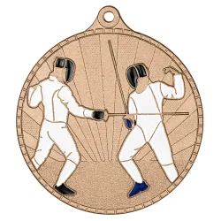 Медаль MZP 660-55/BМ фехтование (D-55мм, s-2 мм)